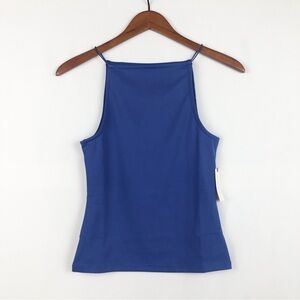 NEW Maeve Anthropologie Maeve Square Neck Tank Size S Vibrant Cobalt